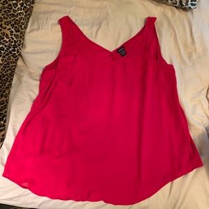 Torrid red 3x chiffon shirt